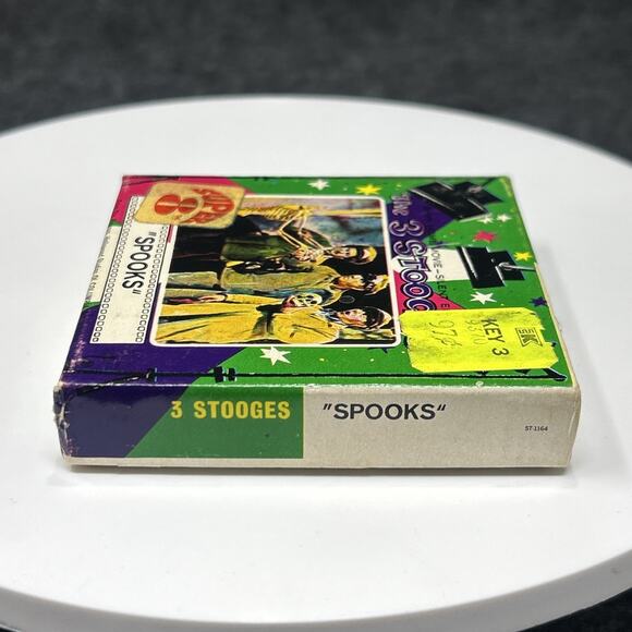 Vintage Columbia Pictures The 3 Stooges Spooks 8mm Film Reel Movie Collectible - Picture 6 of 11
